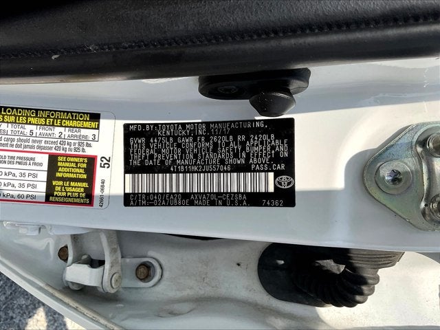 2018 Toyota Camry Base