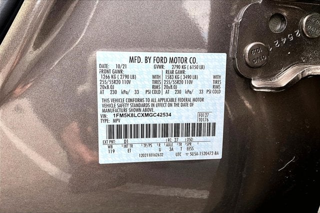 2021 Ford Explorer King Ranch