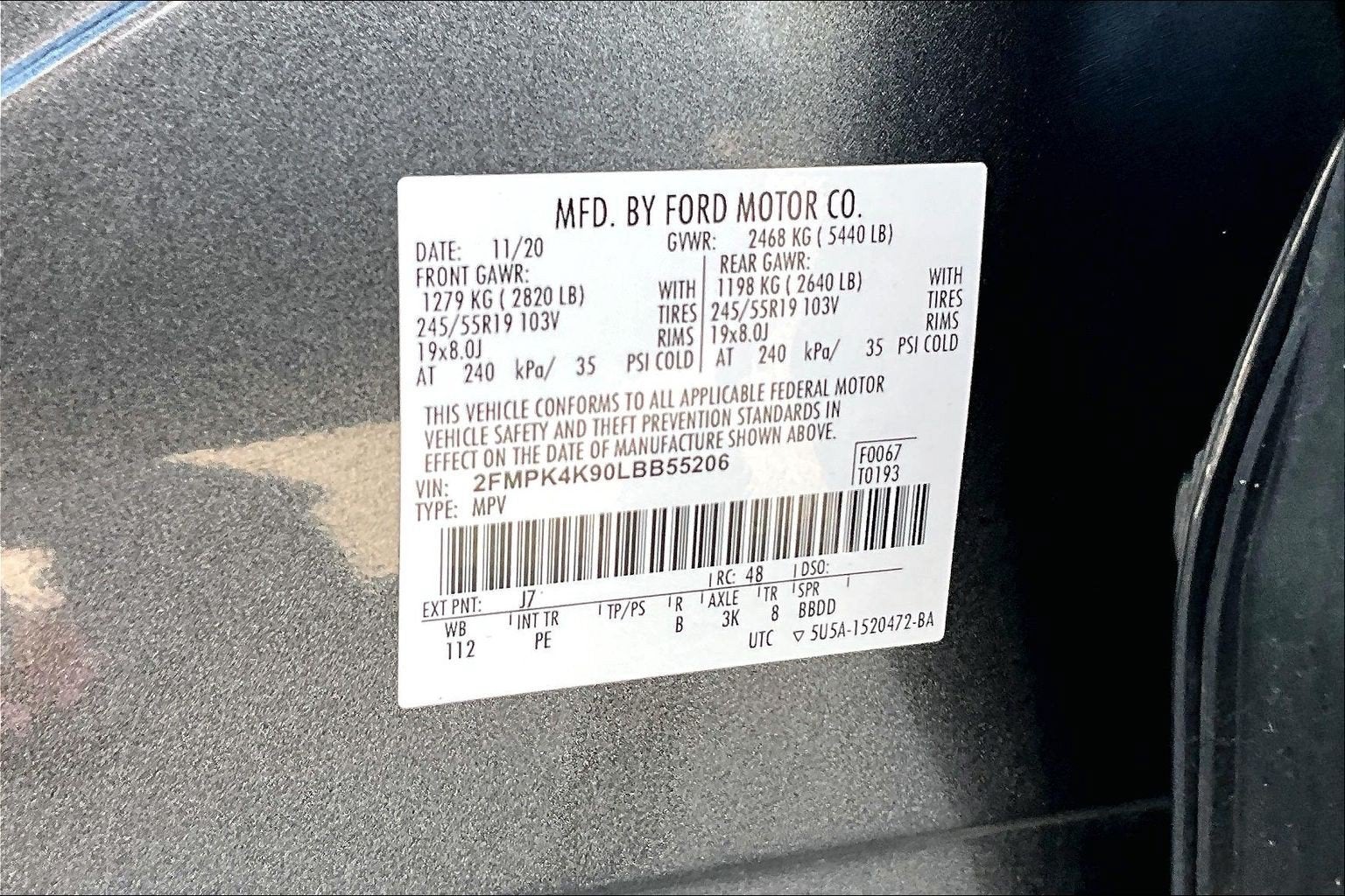 2020 Ford Edge Titanium