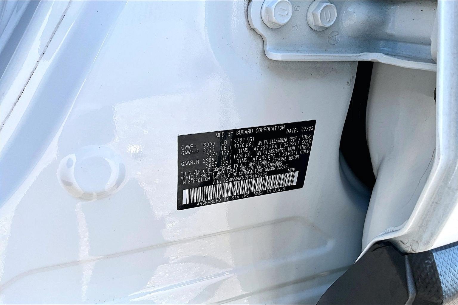 2023 Subaru Ascent Onyx Edition Limited