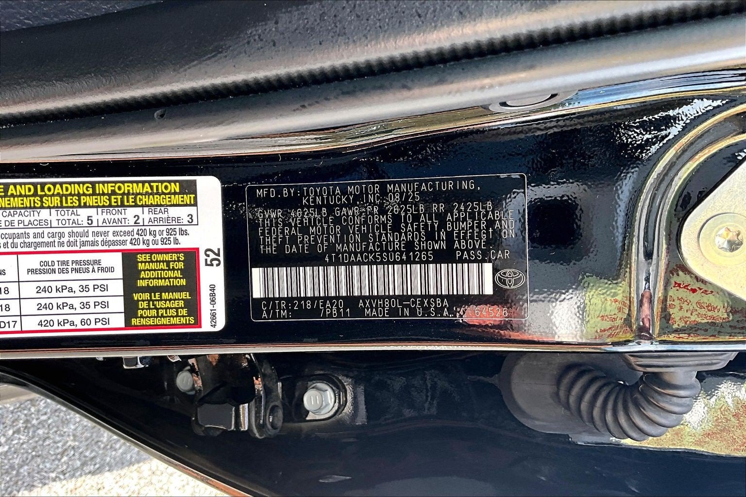 2025 Toyota Camry Base