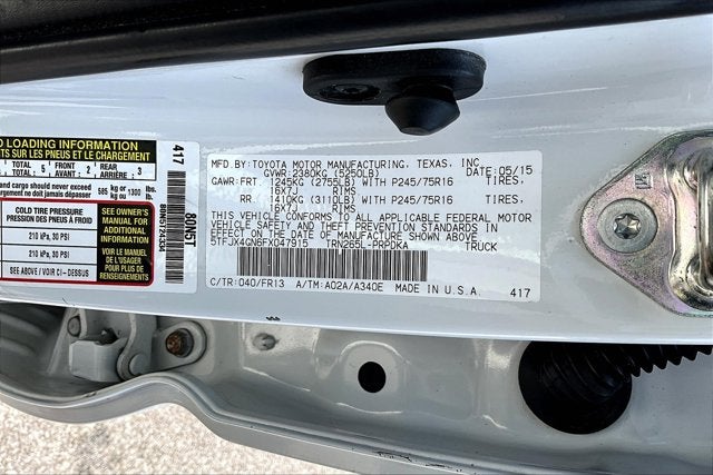 2015 Toyota Tacoma PreRunner