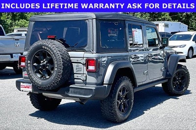 2021 Jeep Wrangler Unlimited Willys