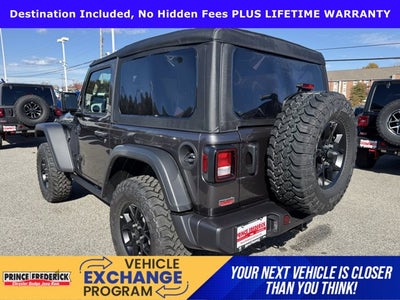 2026 Jeep Wrangler WRANGLER 2-DOOR WILLYS