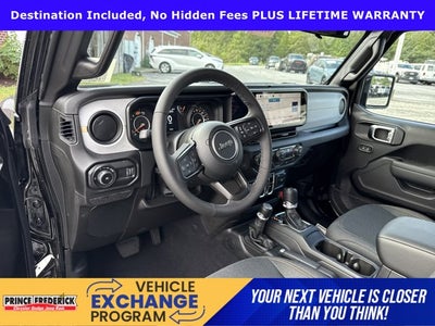 2025 Jeep Wrangler WRANGLER 4-DOOR SPORT S