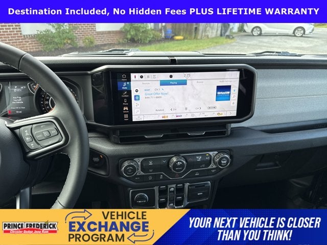 2025 Jeep Wrangler WRANGLER 4-DOOR SPORT S