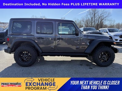 2026 Jeep Wrangler WRANGLER 4-DOOR WILLYS