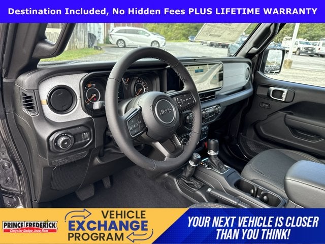 2025 Jeep Wrangler WRANGLER 4-DOOR SPORT S