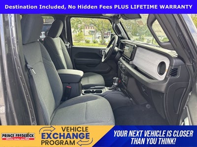 2025 Jeep Wrangler WRANGLER 4-DOOR SPORT S