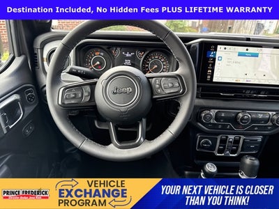 2025 Jeep Wrangler WRANGLER 4-DOOR SPORT S