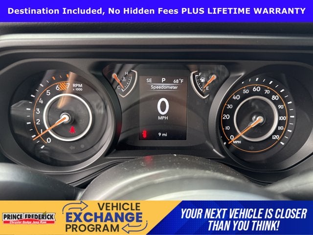 2025 Jeep Wrangler WRANGLER 4-DOOR SPORT S