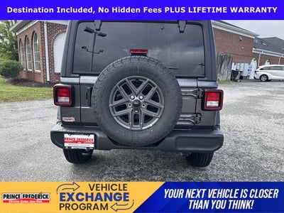 2025 Jeep Wrangler WRANGLER 4-DOOR SPORT S