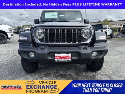 2025 Jeep Wrangler WRANGLER 4-DOOR SPORT S