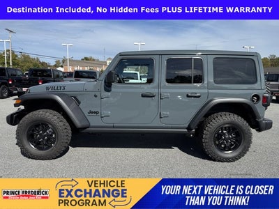 2026 Jeep Wrangler WRANGLER 4-DOOR WILLYS