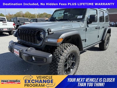 2026 Jeep Wrangler WRANGLER 4-DOOR WILLYS