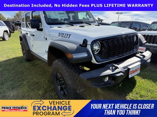 2026 Jeep Wrangler WRANGLER 4-DOOR WILLYS