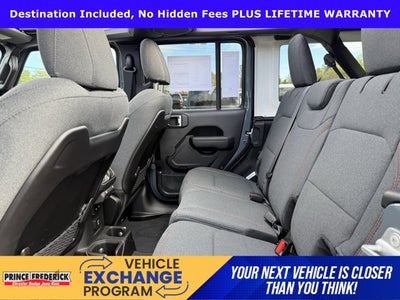 2025 Jeep Wrangler WRANGLER 4-DOOR RUBICON