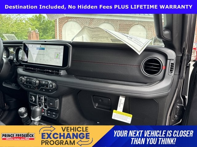 2025 Jeep Wrangler WRANGLER 4-DOOR RUBICON