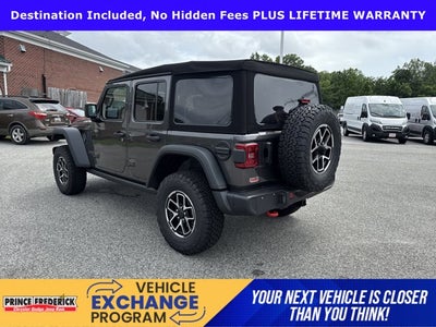 2025 Jeep Wrangler WRANGLER 4-DOOR RUBICON