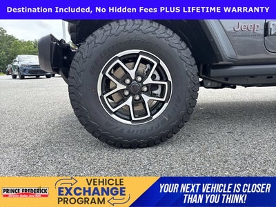 2025 Jeep Wrangler WRANGLER 4-DOOR RUBICON