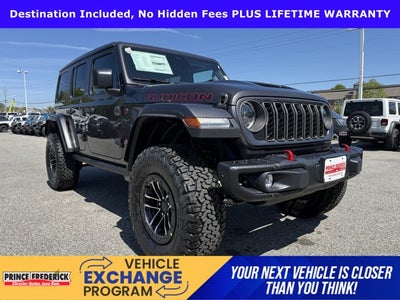 2026 Jeep Wrangler WRANGLER 4-DOOR RUBICON X