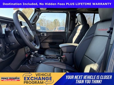 2026 Jeep Wrangler WRANGLER 4-DOOR RUBICON X