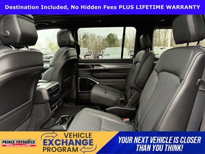 2026 Jeep Grand Wagoneer GRAND WAGONEER LIMITED ALTITUDE 4X4