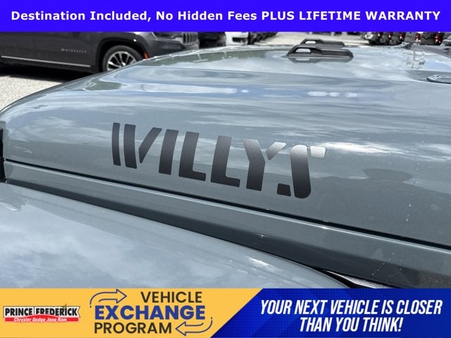 2025 Jeep Gladiator GLADIATOR WILLYS 4X4