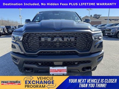 2026 RAM Ram 1500 RAM 1500 REBEL CREW CAB 4X4 5'7' BOX