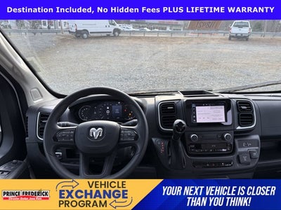 2026 RAM Ram ProMaster RAM PROMASTER 2500 SLT CARGO VAN HIGH ROOF 159' WB