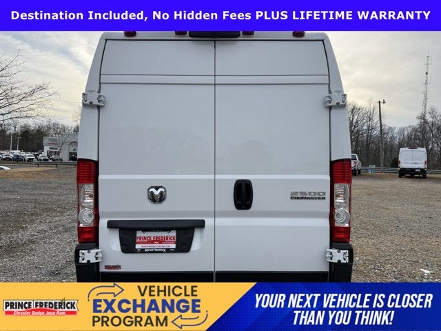 2026 RAM Ram ProMaster RAM PROMASTER 2500 SLT CARGO VAN HIGH ROOF 159' WB