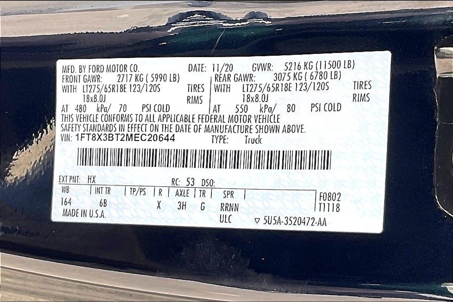 2021 Ford Super Duty F-350 SRW LARIAT