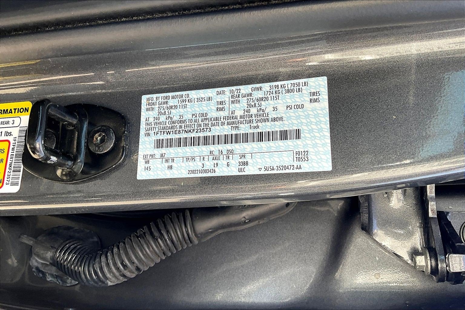 2022 Ford F-150 4WD