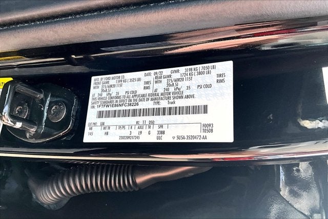 2022 Ford F-150 4WD