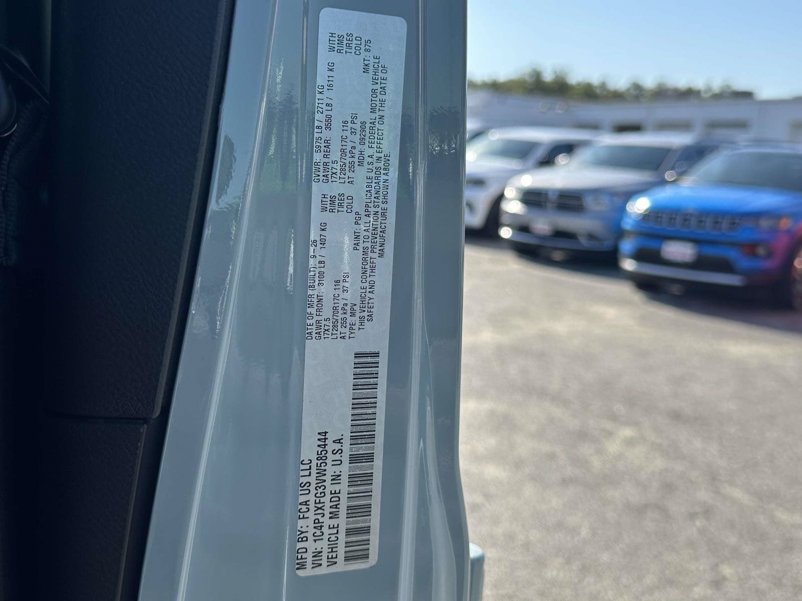 2027 Jeep Wrangler WRANGLER 4-DOOR RUBICON X