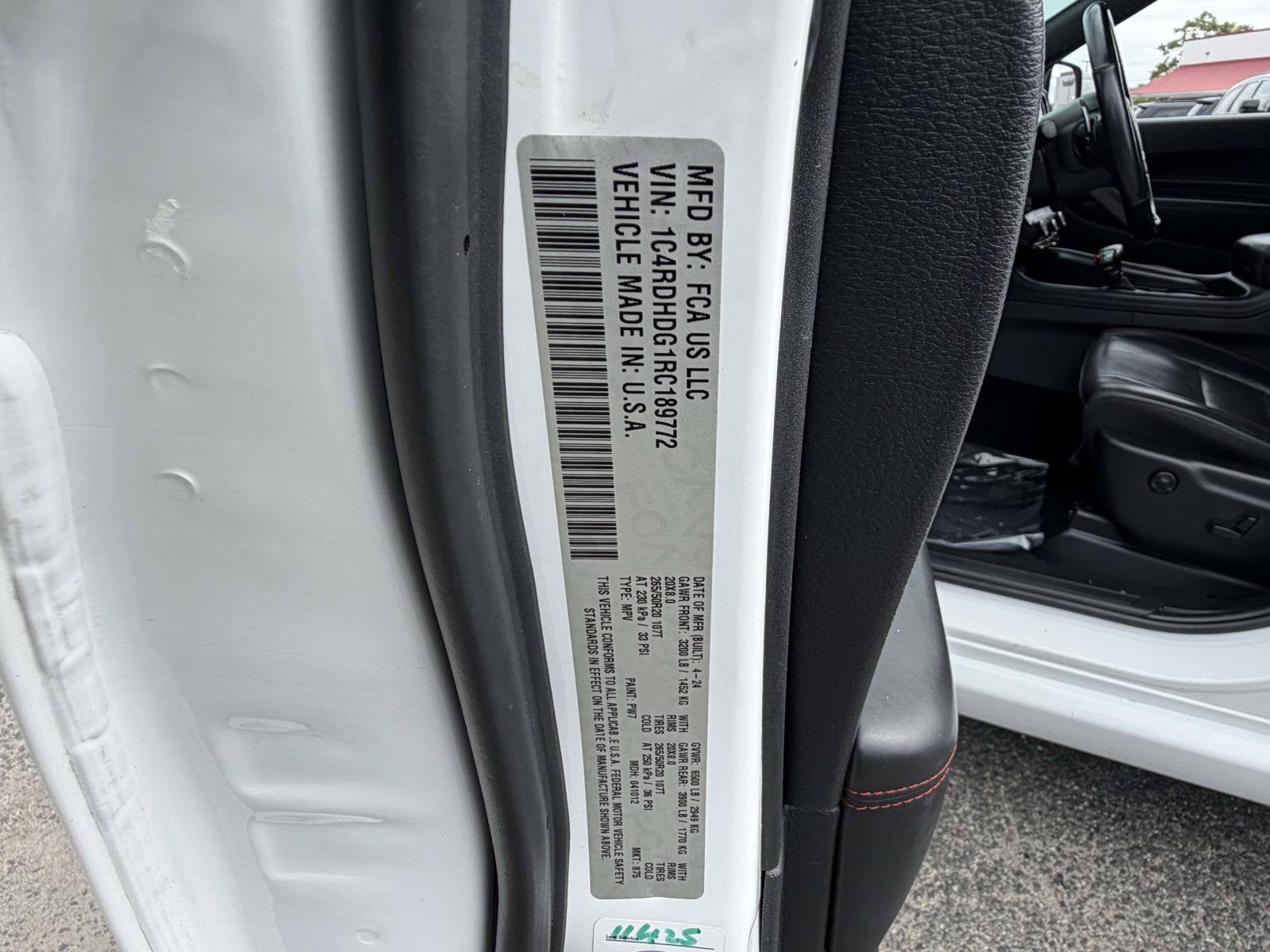 2024 Dodge Durango GT Plus RWD