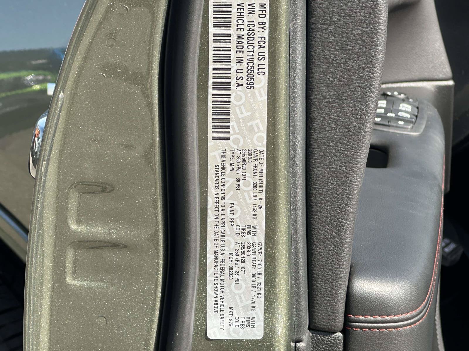 2027 Dodge Durango DURANGO GT HEMI V8 AWD