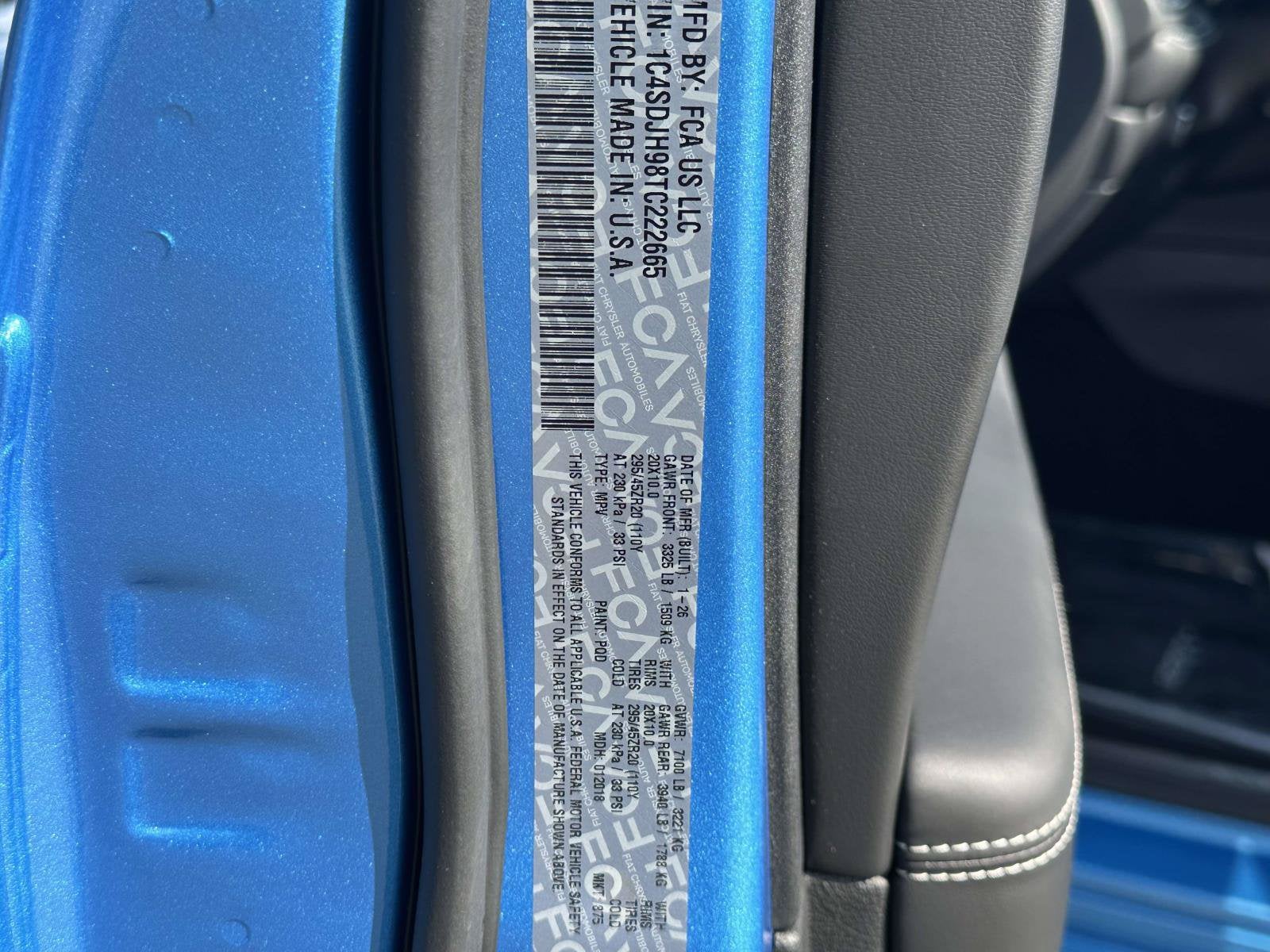2026 Dodge Durango DURANGO SRT HELLCAT JAILBREAK AWD