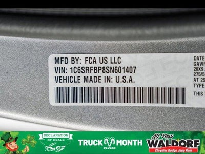 2025 RAM Ram 1500 RAM 1500 BIG HORN QUAD CAB 4X4 6'4' BOX