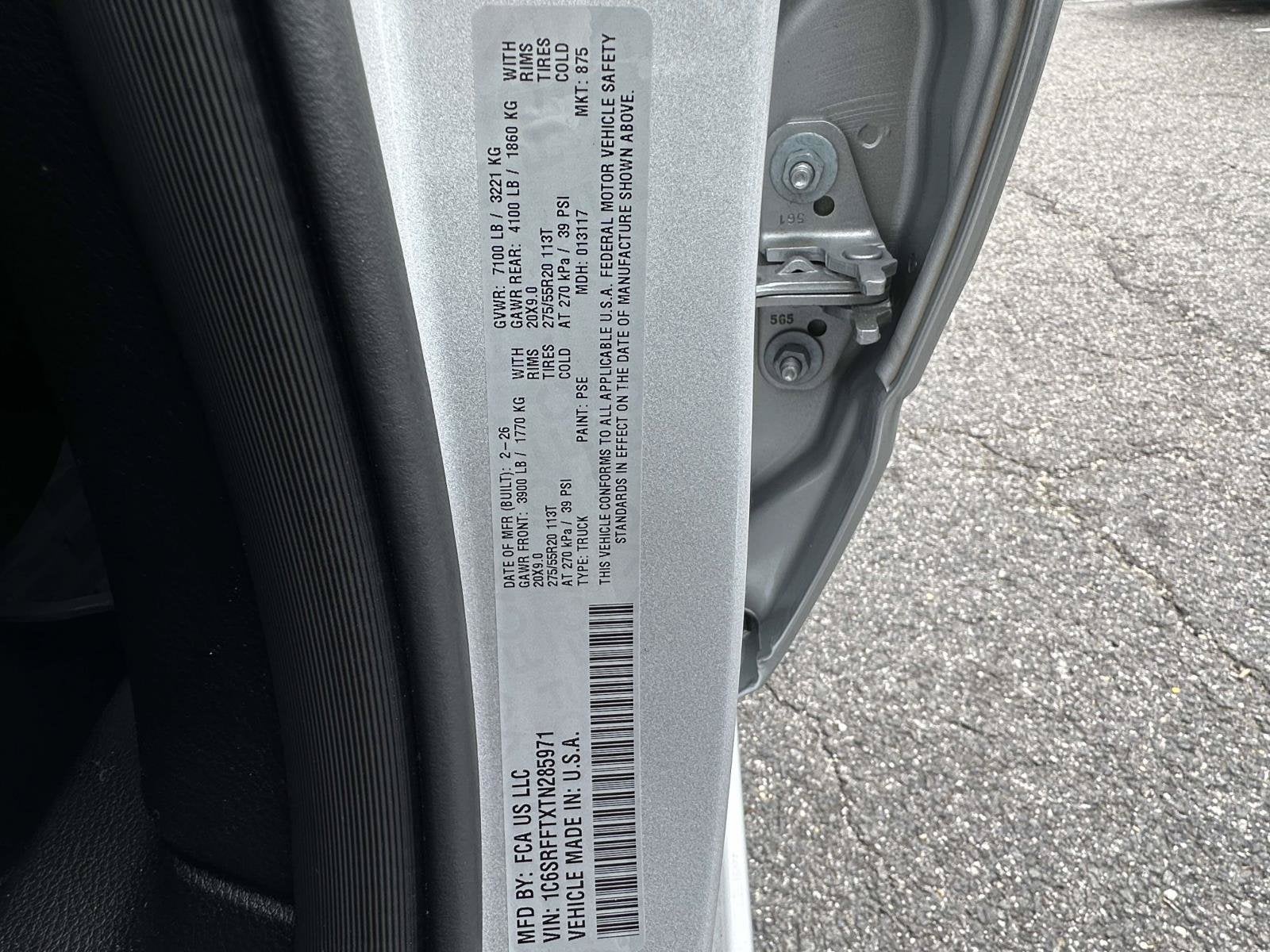 2026 RAM Ram 1500 RAM 1500 BIG HORN CREW CAB 4X4 5'7' BOX