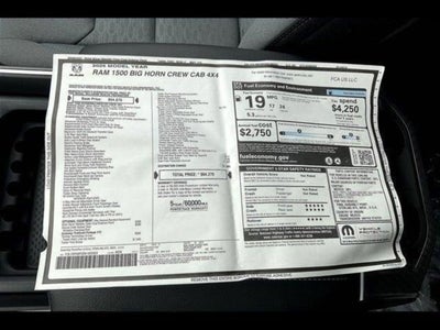 2025 RAM Ram 1500 RAM 1500 BIG HORN CREW CAB 4X4 6'4' BOX
