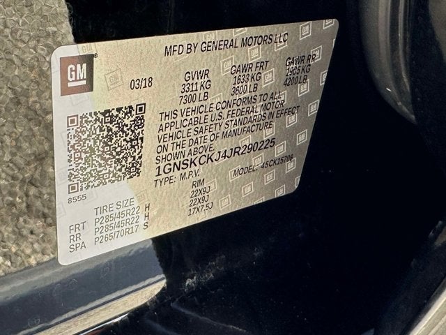 2018 Chevrolet Tahoe Premier