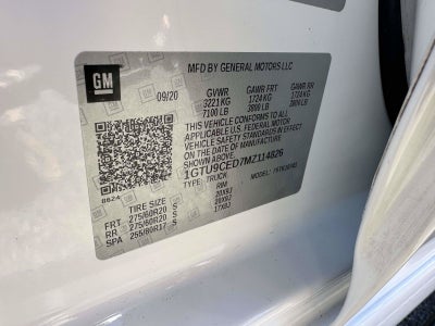 2021 GMC Sierra 1500 4WD Crew Cab Standard Box Elevation