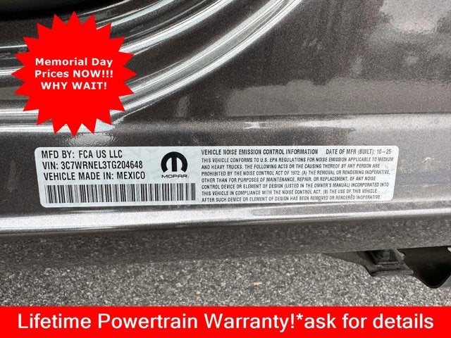 2026 RAM Ram 5500 Chassis Cab RAM 5500 TRADESMAN CHASSIS CREW CAB 4X4 60' CA