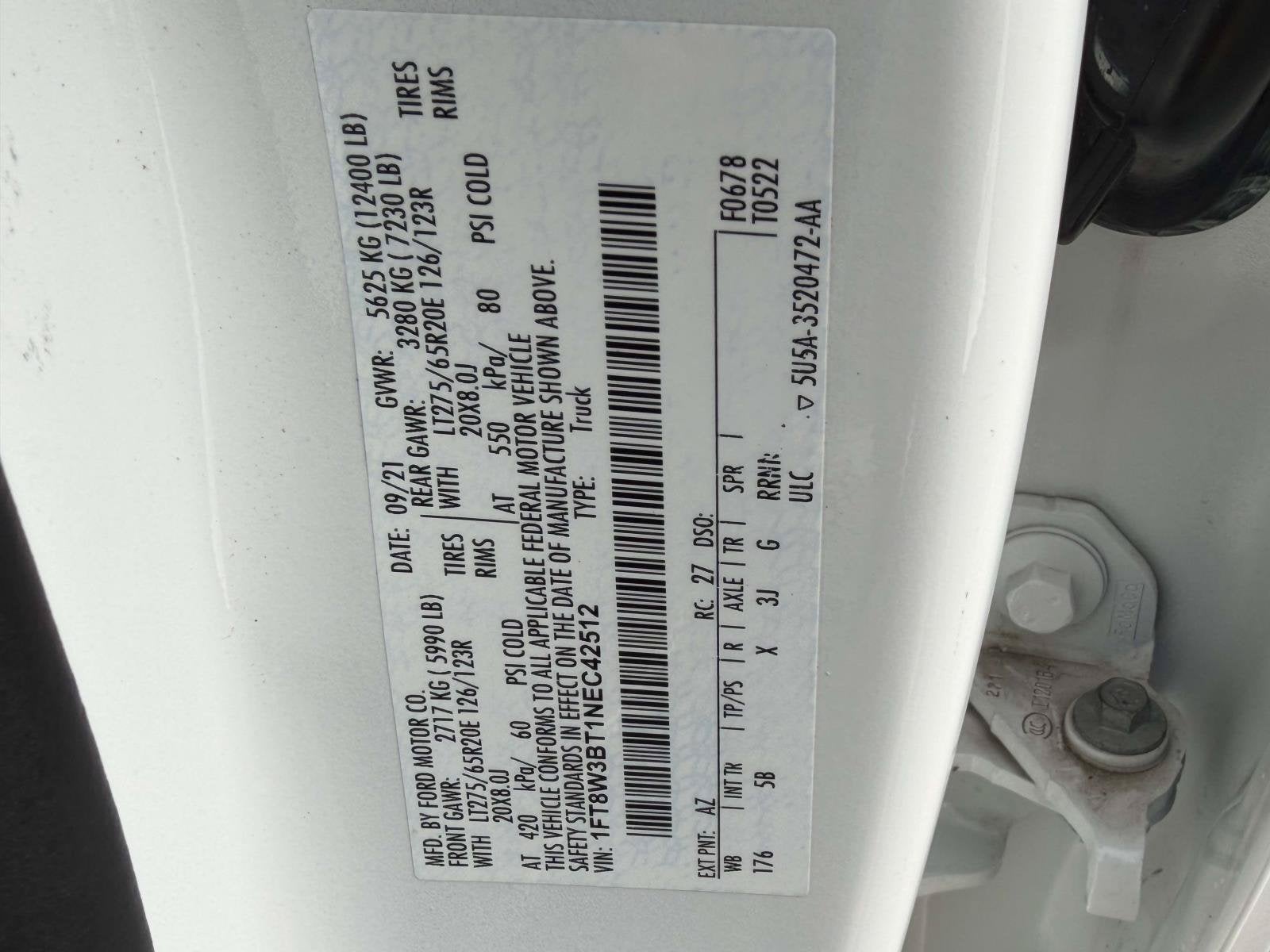 2022 Ford Super Duty F-350 SRW XL