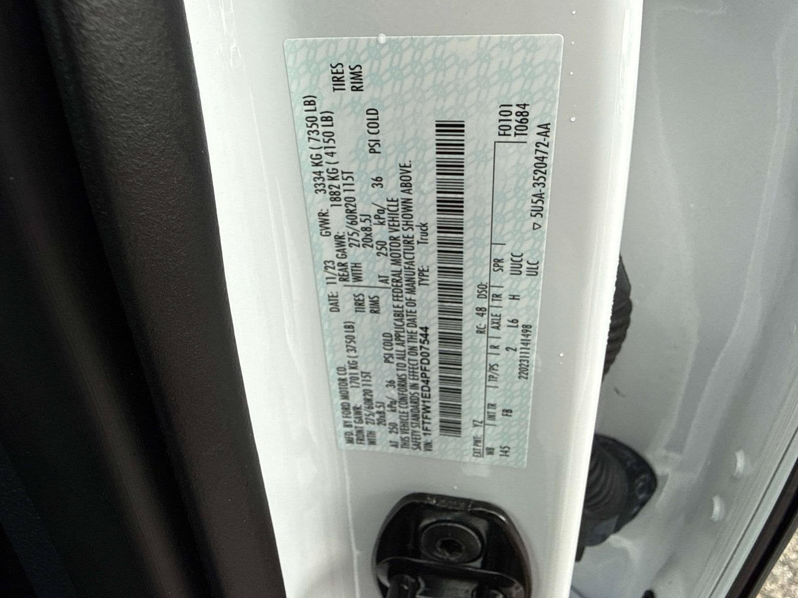 2023 Ford F-150 4WD