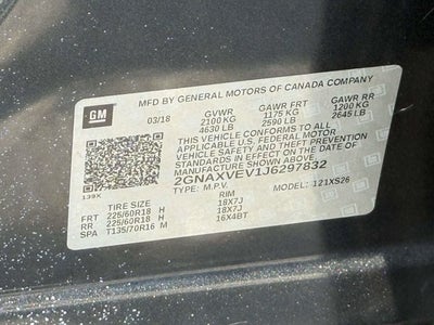 2018 Chevrolet Equinox Premier