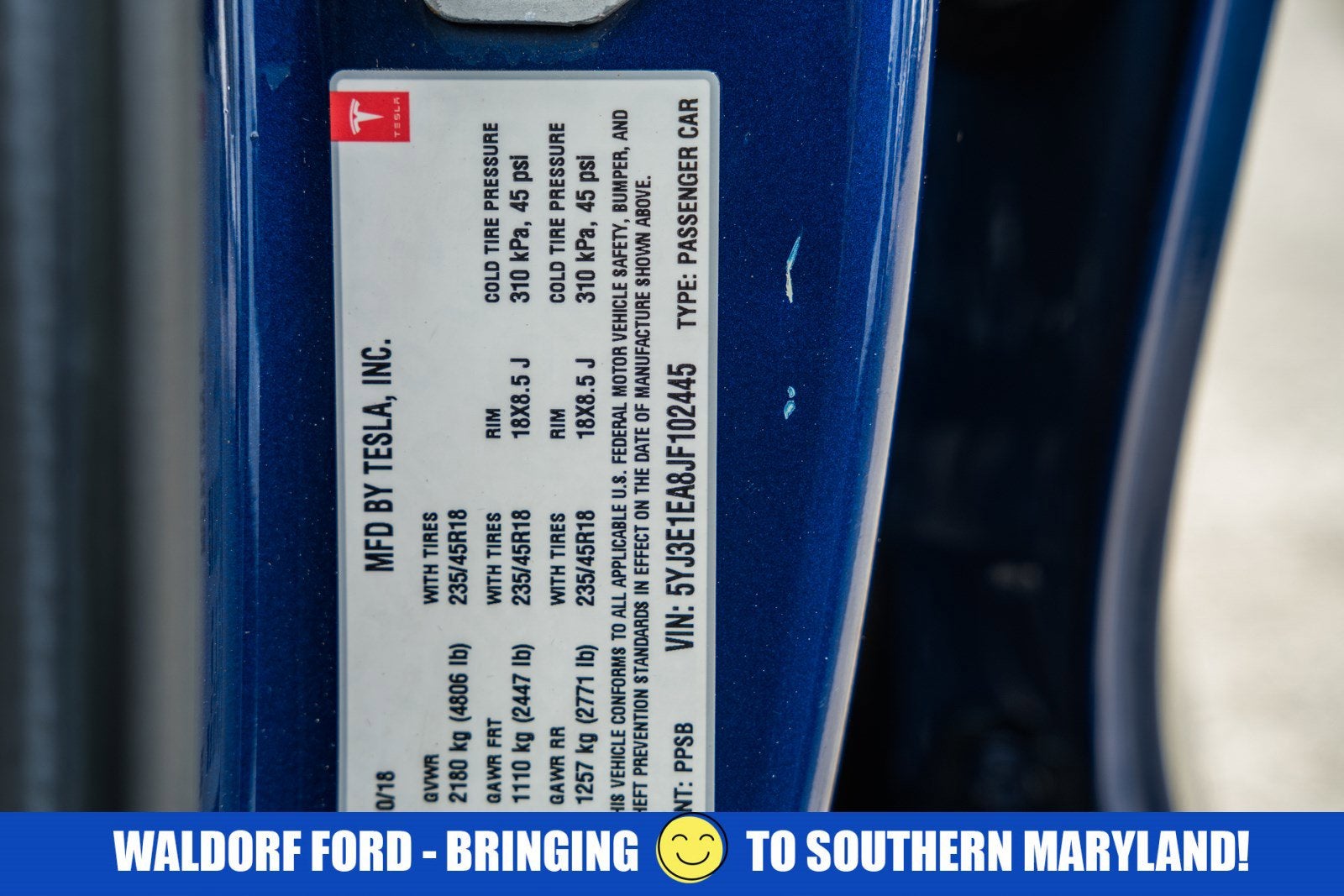 2018 Tesla Model 3 Base