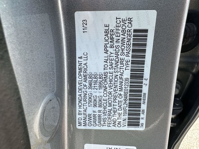 2024 Honda Civic Hatchback Sport