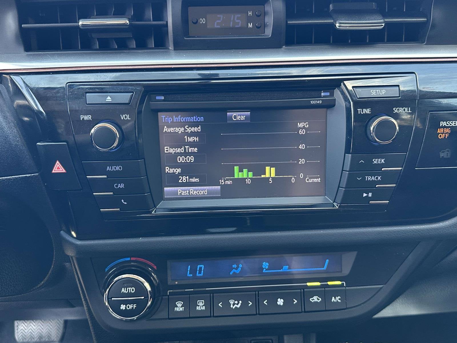 2015 Toyota Corolla Base